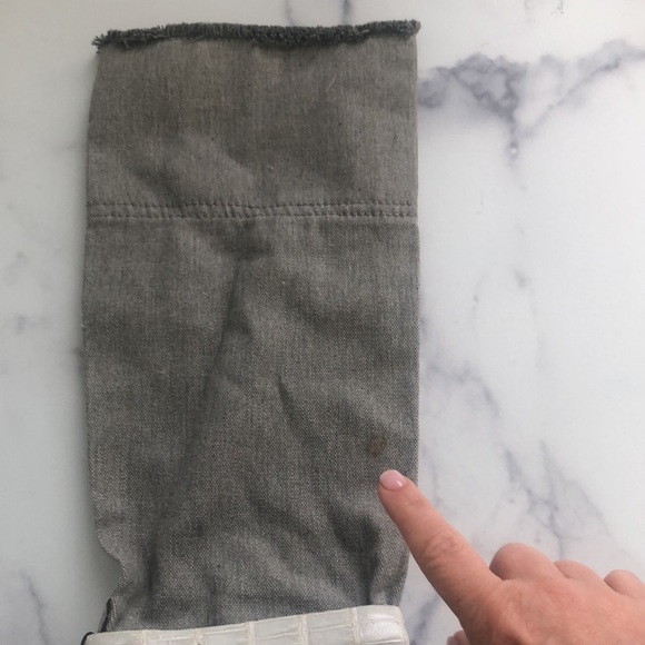 Reed Krakoff Made in Italy Gray Linen Long Boots Size 40 (US Size 9) - Picture 16 of 16